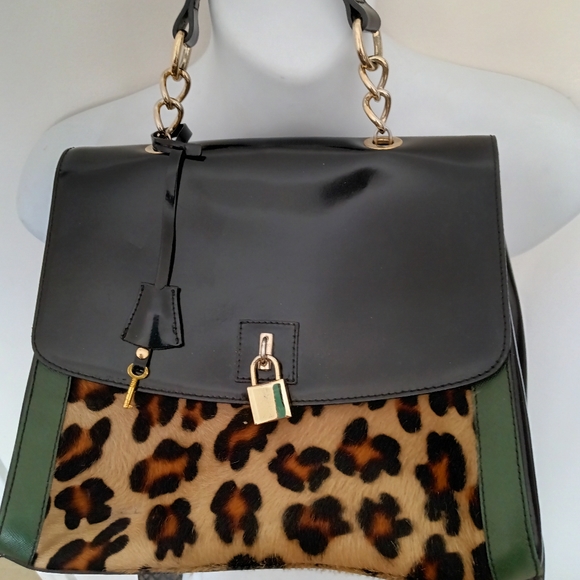 ABasla Bellucci Italian leather Crossbody Sz11x11x - Picture 2 of 13